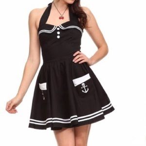 Hell Bunny Vixen Sailor Dress